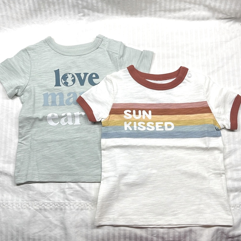 Baby Boy 6M t shirts NWT